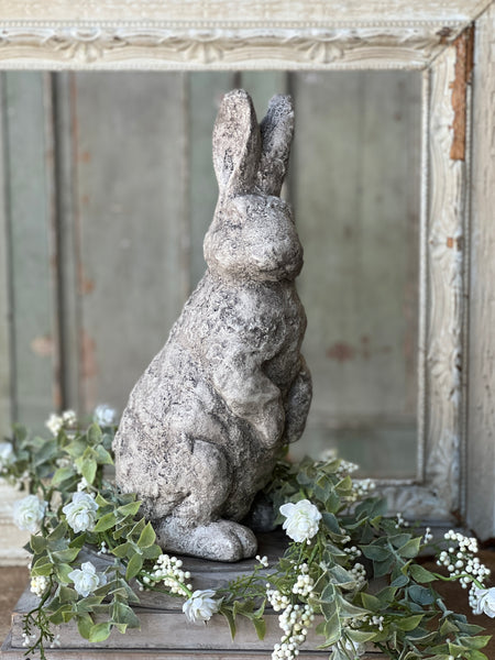 Tiered Bunny outlets Stand♥️Mango Wood♥️Gold Bunny Stand