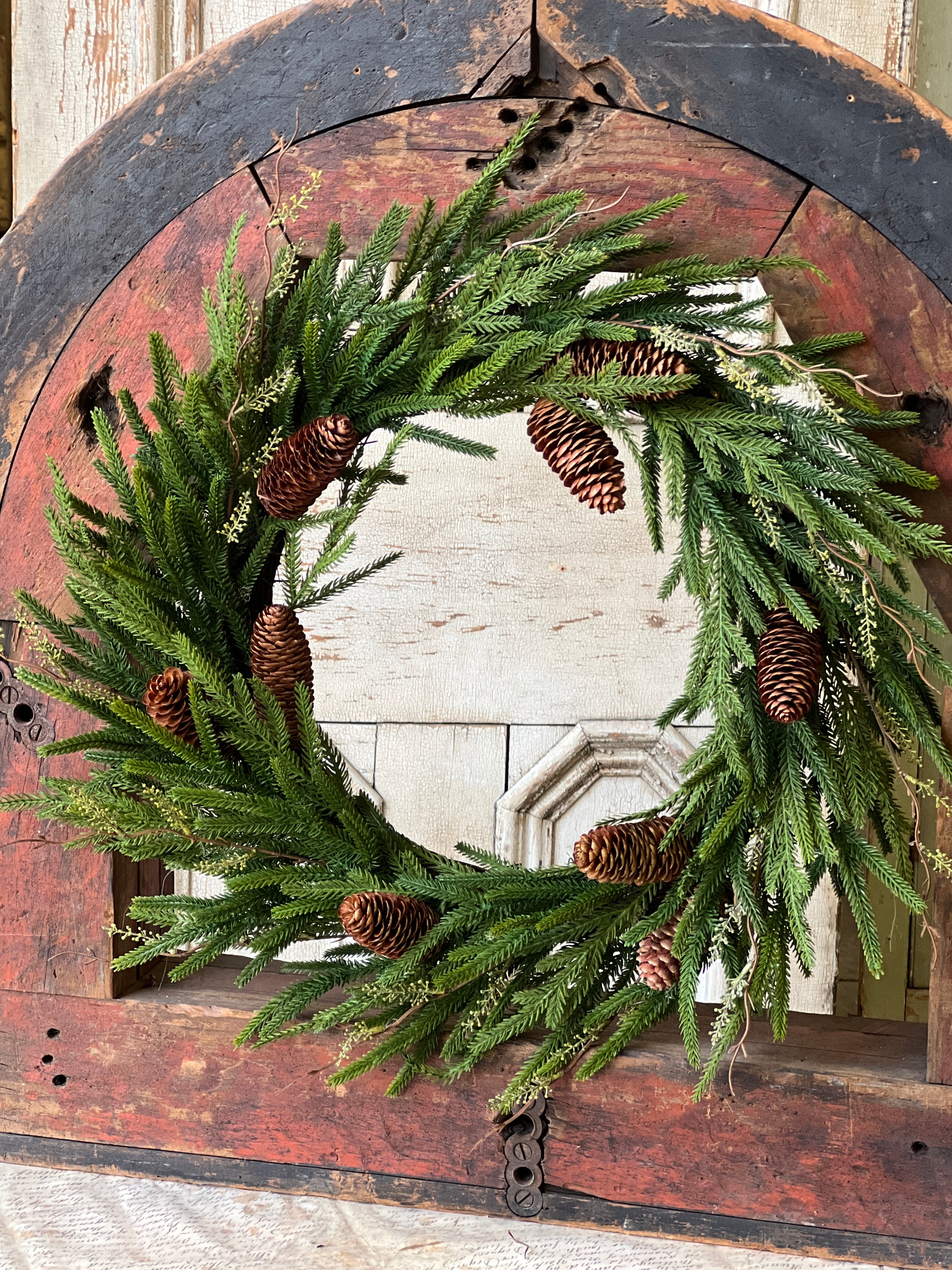 Pencil Pine Wreath | 24