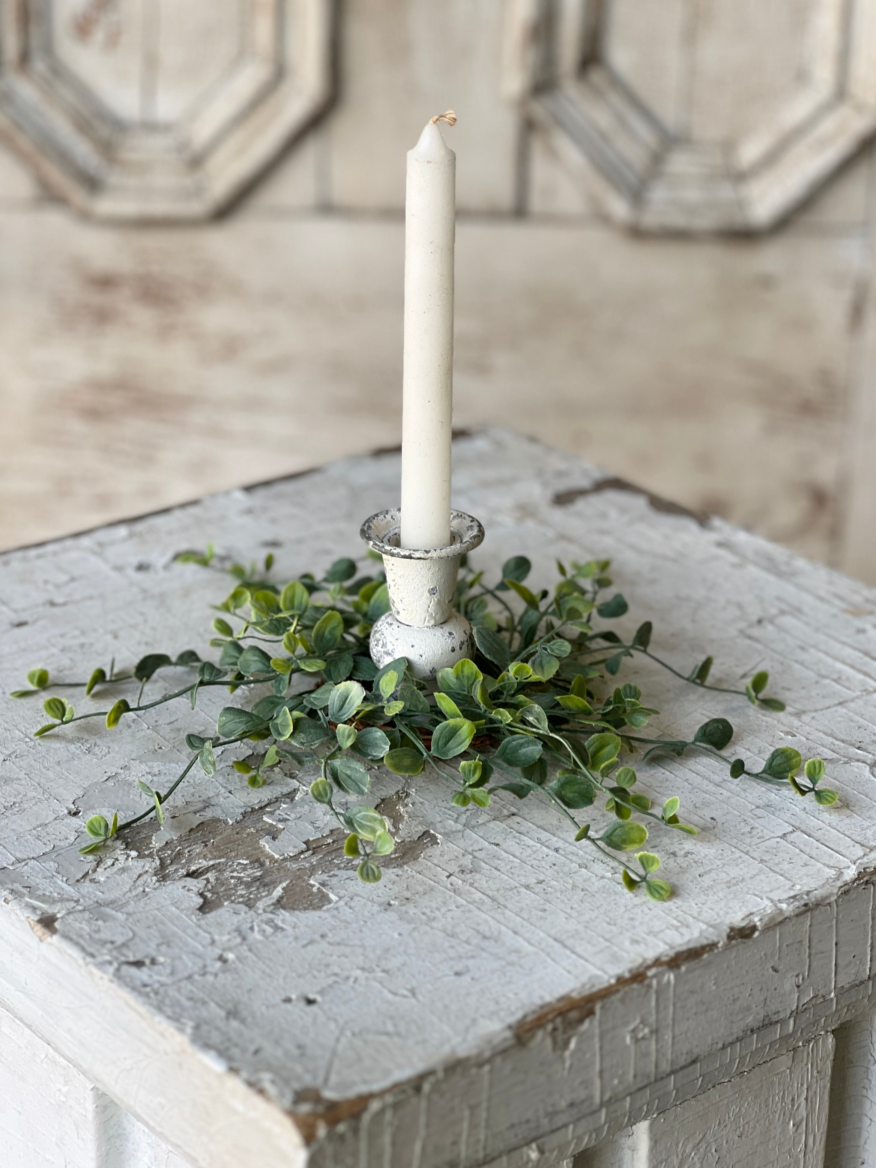 Seraph Vine Greenery Small Wreath or Candle Ring - Cornucopia